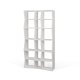 TEMAHOME Wave Bokhylla - Silver Cloud, Gr�, 186x95x35 cm