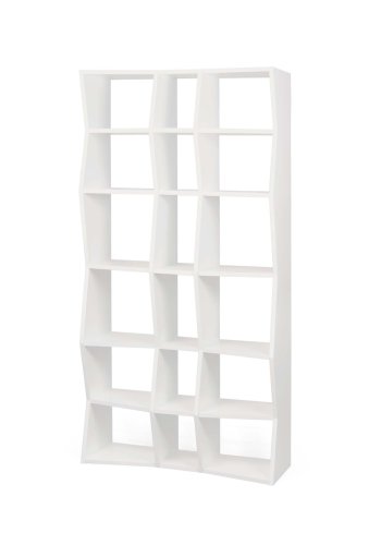 TEMAHOME Wave Bokhylla - Vit, 95x186x35 cm