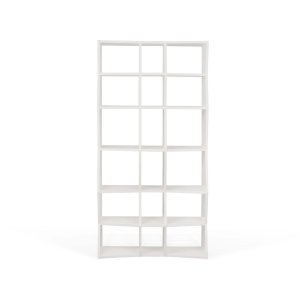 TEMAHOME Wave Bokhylla - Vit, 95x186x35 cm