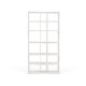 TEMAHOME Wave Bokhylla - Vit, 95x186x35 cm