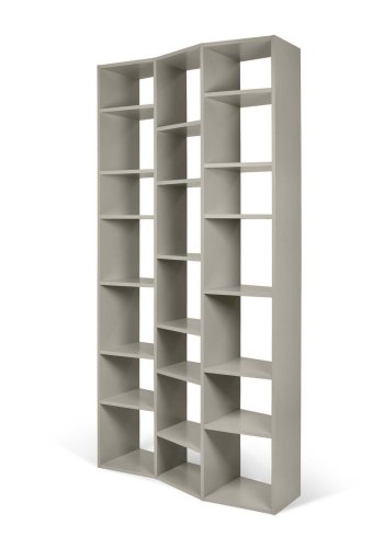 TEMAHOME Valsa Bokhylla 007 - Gr�, 110x224 cm