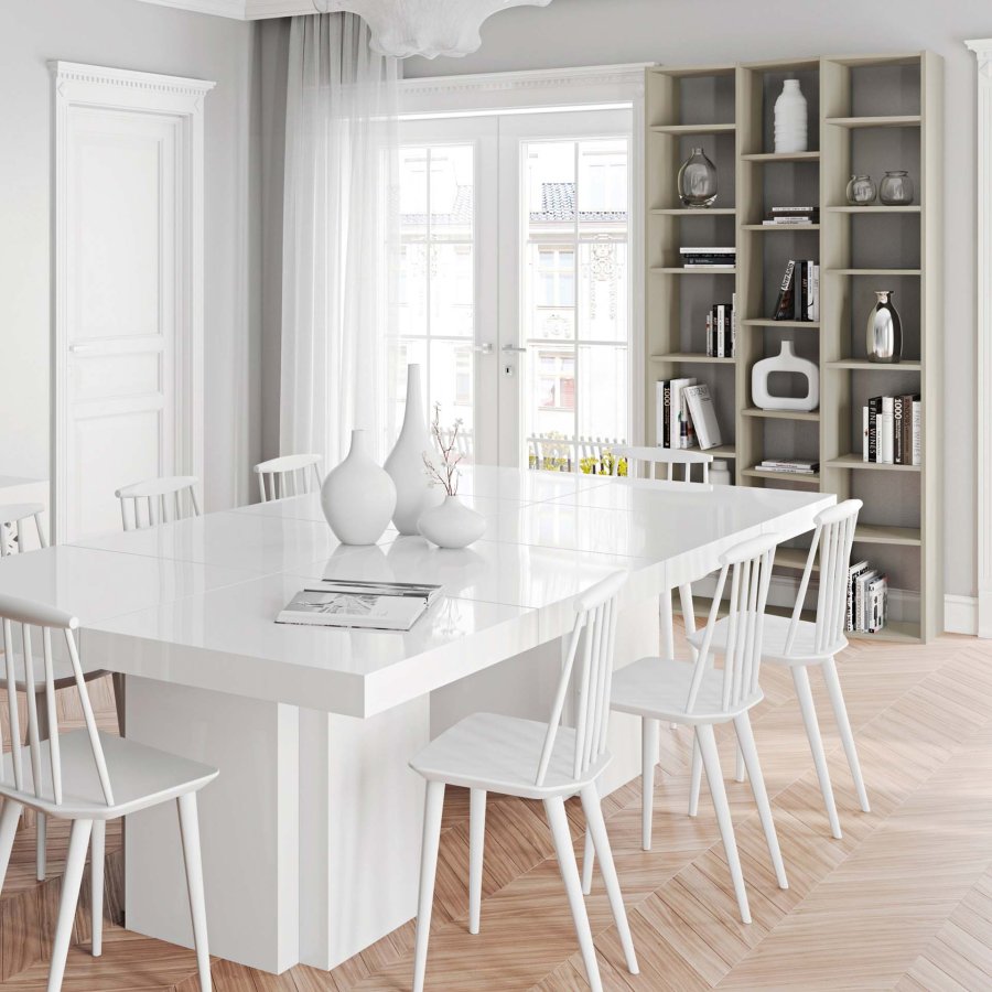 TEMAHOME Valsa Bokhylla 007 - Gr�, 110x224 cm