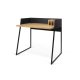 TEMAHOME Volga Schreibtisch - Schwarz/Eiche - 90x60 cm