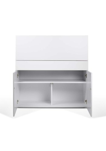 TEMAHOME Focus Wandschreibtisch - Wei&szlig;, 110 cm