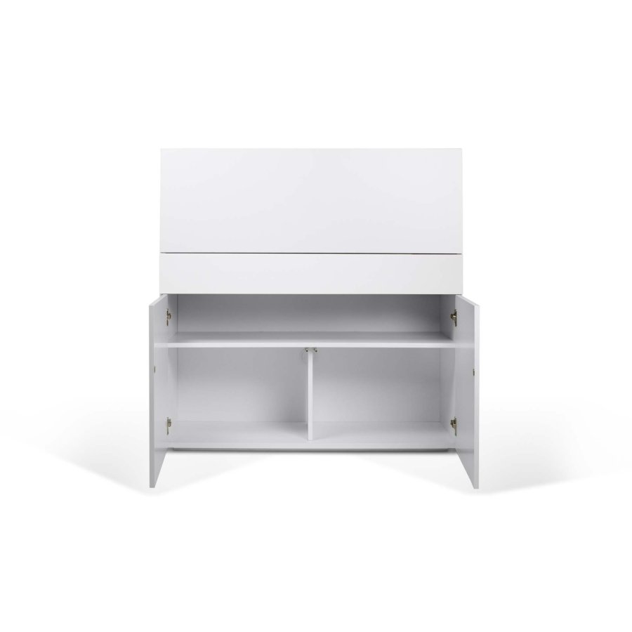 TEMAHOME Focus Wandschreibtisch - Wei&szlig;, 110 cm