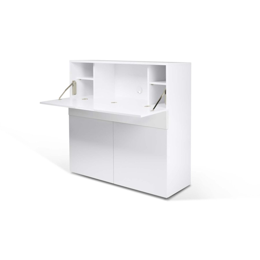 TEMAHOME Focus Wandschreibtisch - Wei&szlig;, 110 cm