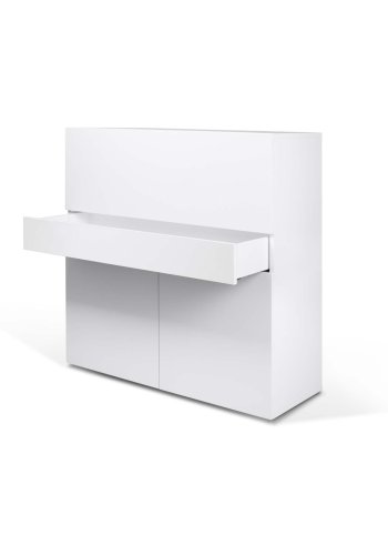 TEMAHOME Focus Wandschreibtisch - Wei&szlig;, 110 cm