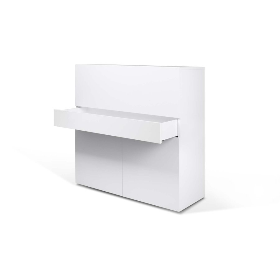 TEMAHOME Focus Wandschreibtisch - Wei&szlig;, 110 cm