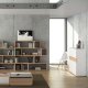 TEMAHOME Focus Schreibtisch - Wei&szlig;/Natur - 110x42x109 cm