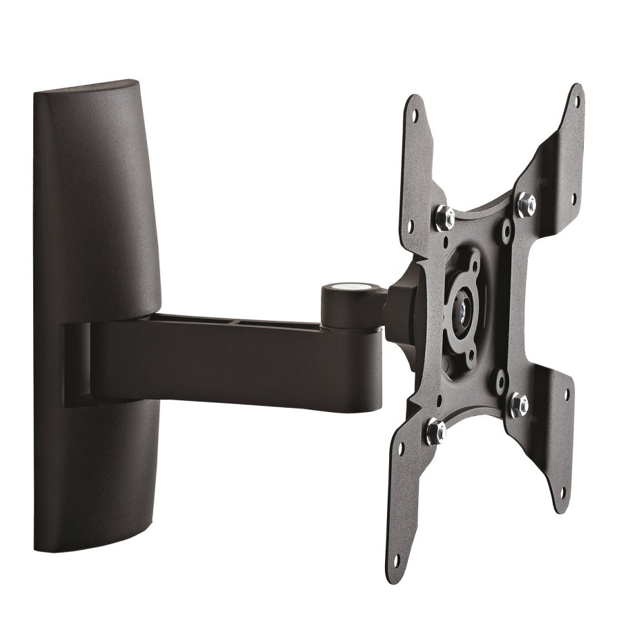 TS 2 veggfeste for TV - sort aluminium