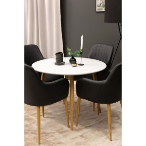 VENTURE DESIGN Undra teppe - mrkegr viskose (170x240)