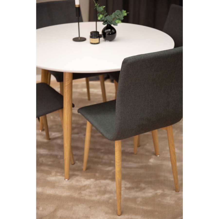 VENTURE DESIGN Agra teppe - gr og bl ull (200x300) 