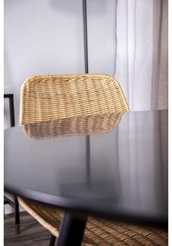 VENTURE DESIGN Undra teppe - mrkegr viskose (170x240)