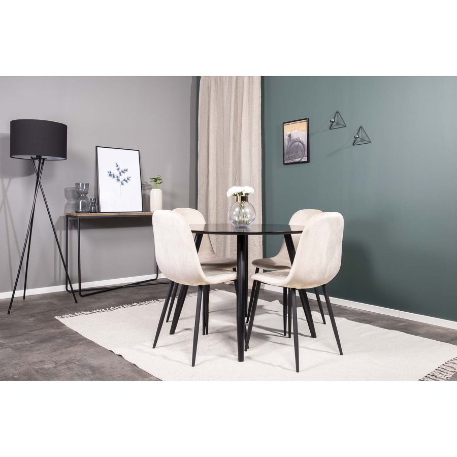 VENTURE DESIGN Panipat teppe - beige bomull (170x240) 