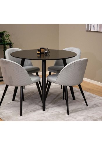 VENTURE DESIGN Indra-teppe - slvviskose og bomull (170x240)