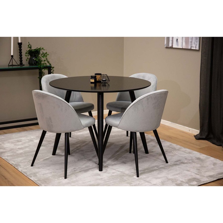 VENTURE DESIGN Indra-teppe - slvviskose og bomull (170x240)