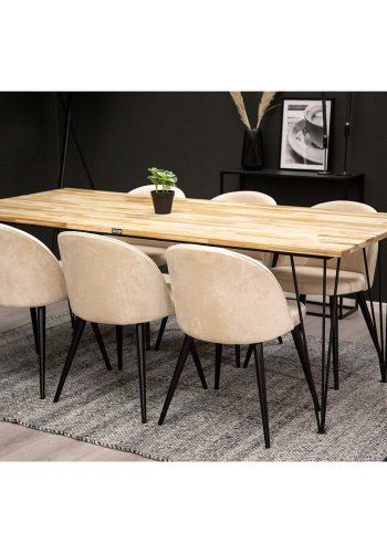 VENTURE DESIGN Ganga Teppich – Silberwolle und Baumwolle (170x240)