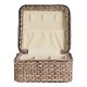 HOUSE NORDIC Marrakech smykkeskrin - brun blandet polyester (11x11x6,5)