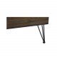 VENTURE DESIGN Bali salongbord, m. 1 rom - naturlig teak og metall (80x80)