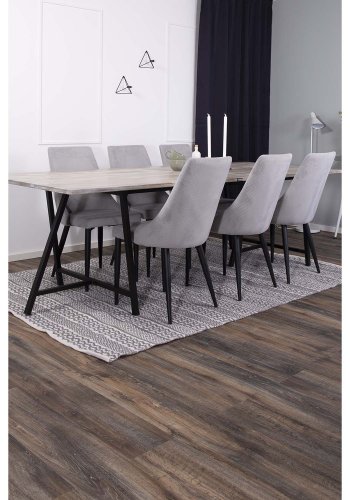 VENTURE DESIGN Sishu teppe - lys gr ull og bomull (170x240) 