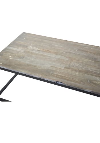 VENTURE DESIGN Jepara salongbord - grtt tre og metall (120x60)