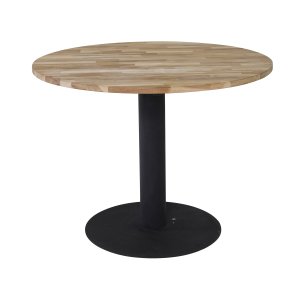 VENTURE DESIGN Cirebon spisebord - natur teaktr og sort metal (140)