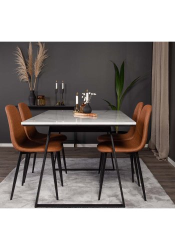 VENTURE DESIGN Undra teppe - slv viskose (170x240) 