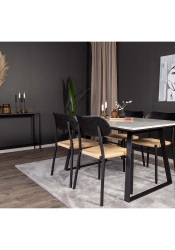 VENTURE DESIGN Undra teppe - slv viskose (170x240) 