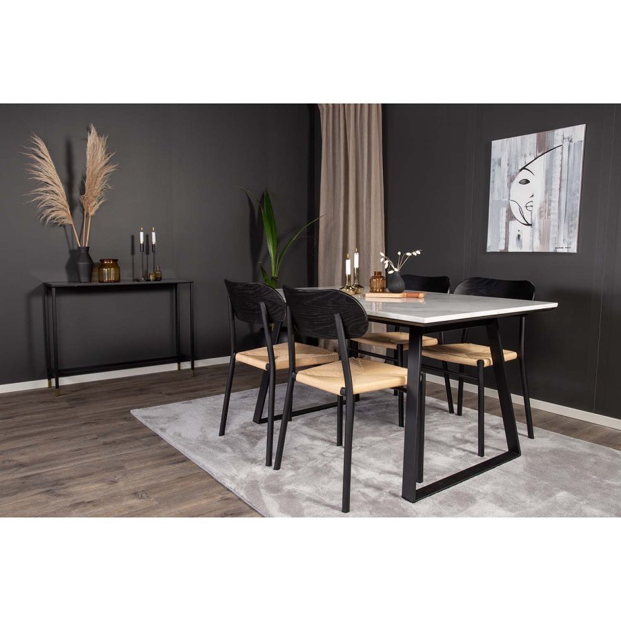 VENTURE DESIGN Undra teppe - slv viskose (170x240) 