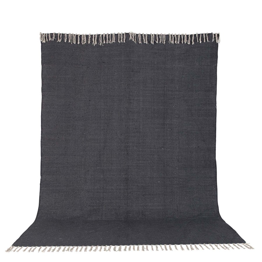 VENTURE DESIGN Panipat-teppe - mrkegr bomull (170x240) 