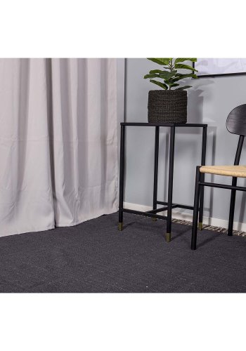 VENTURE DESIGN Panipat-teppe - mrkegr bomull (170x240) 