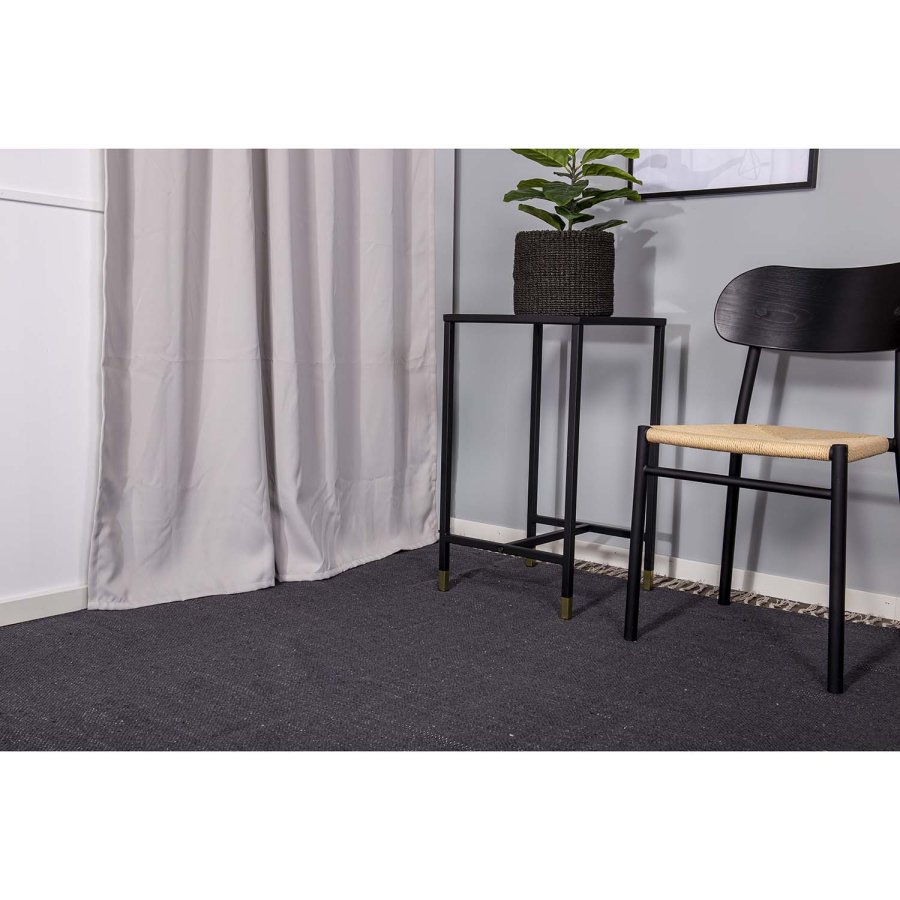 VENTURE DESIGN Panipat-teppe - mrkegr bomull (170x240) 