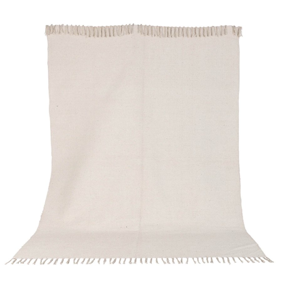 VENTURE DESIGN Panipat teppe - beige bomull (200x300)