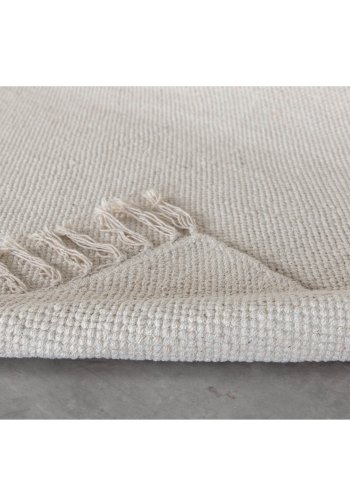 VENTURE DESIGN Panipat teppe - beige bomull (200x300)