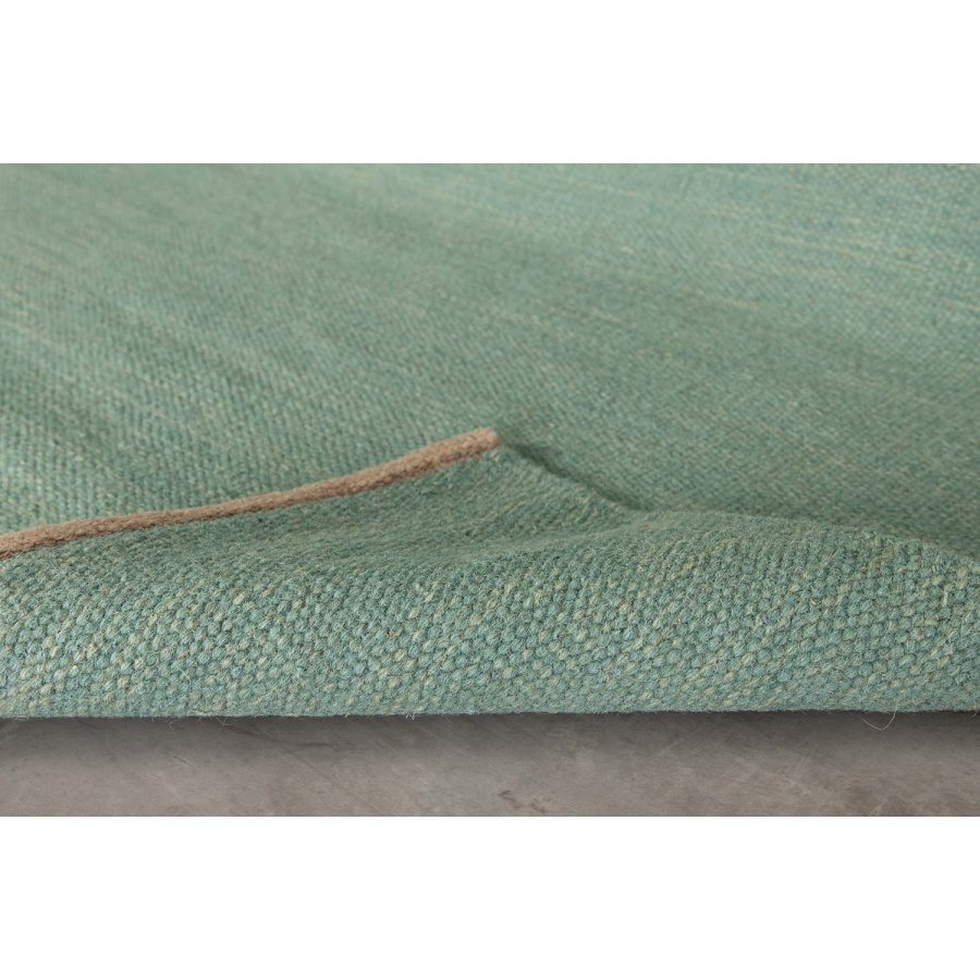 VENTURE DESIGN Jaipur gulvtppe - olivengrn uld og bomuld (170x240) 