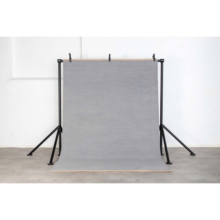 VENTURE DESIGN Jaipur gulvtppe - lysegr uld og bomuld (170x240) 