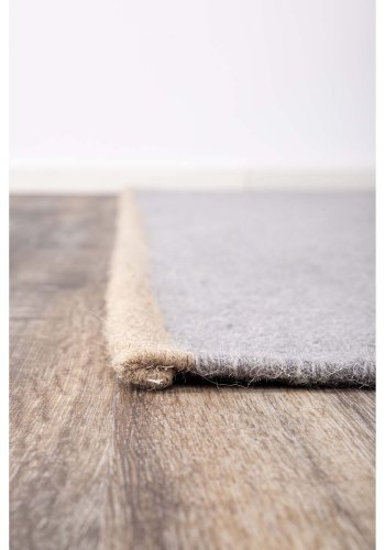 VENTURE DESIGN Jaipur gulvtppe - lysegr uld og bomuld (170x240) 