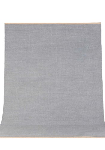 VENTURE DESIGN Jaipur gulvtppe - lysegr uld og bomuld (200x300) 