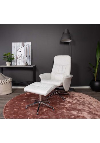 VENTURE DESIGN Indra-teppe - rosa viskose og bomull (200)