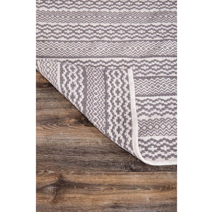 VENTURE DESIGN Sishu teppe - lys gr ull og bomull (170x240) 