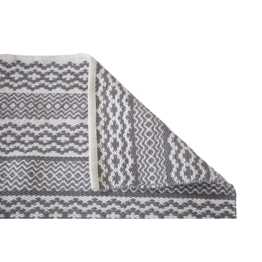 VENTURE DESIGN Sishu teppe - lys gr ull og bomull (200x300)