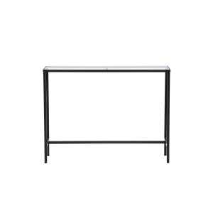 VENTURE DESIGN Dipp Sidobord Dipp Sidobord - Svart / Klarglas