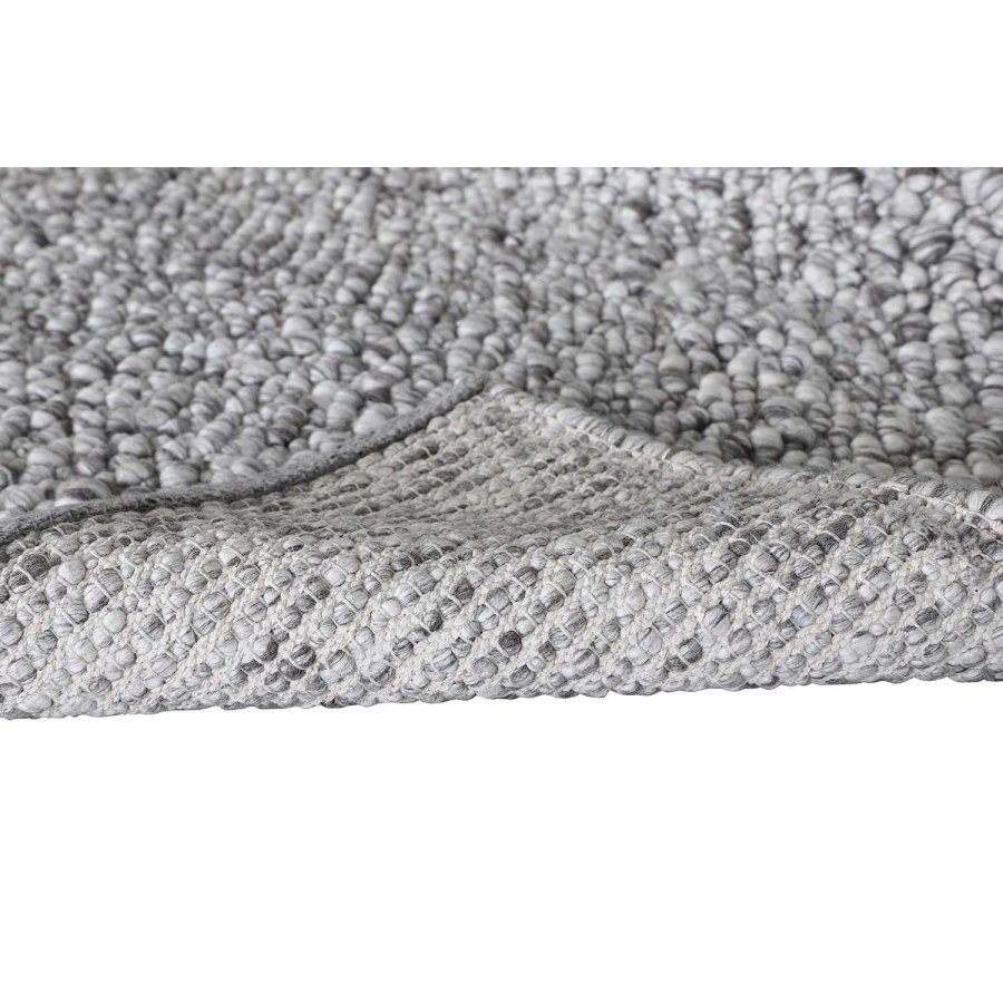 VENTURE DESIGN Jajru teppe - lys gr ull og viskose (200x300) 