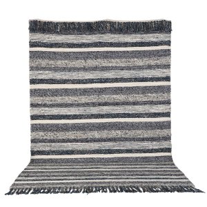 VENTURE DESIGN Agra teppe - gr og bl ull (170x240) 