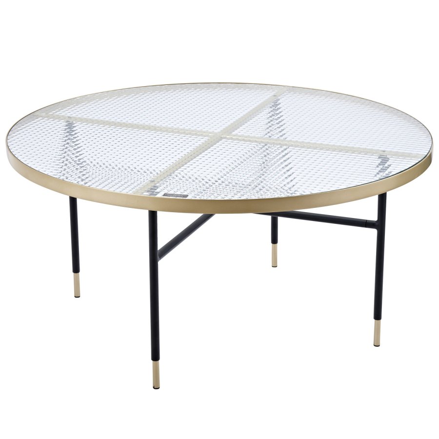 VENTURE DESIGN Bubbles salongbord - glass og metall (98)