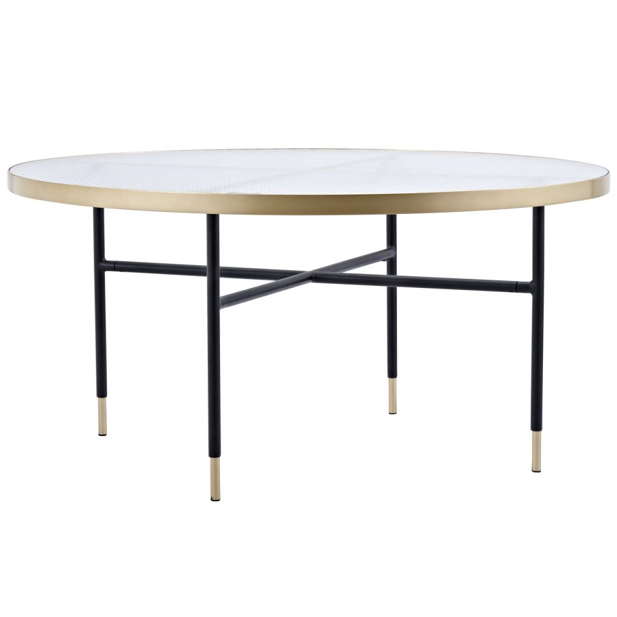 VENTURE DESIGN Bubbles salongbord - glass og metall (98)