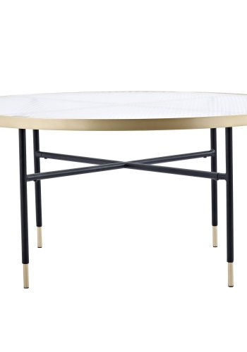 VENTURE DESIGN Bubbles salongbord - glass og metall (98)