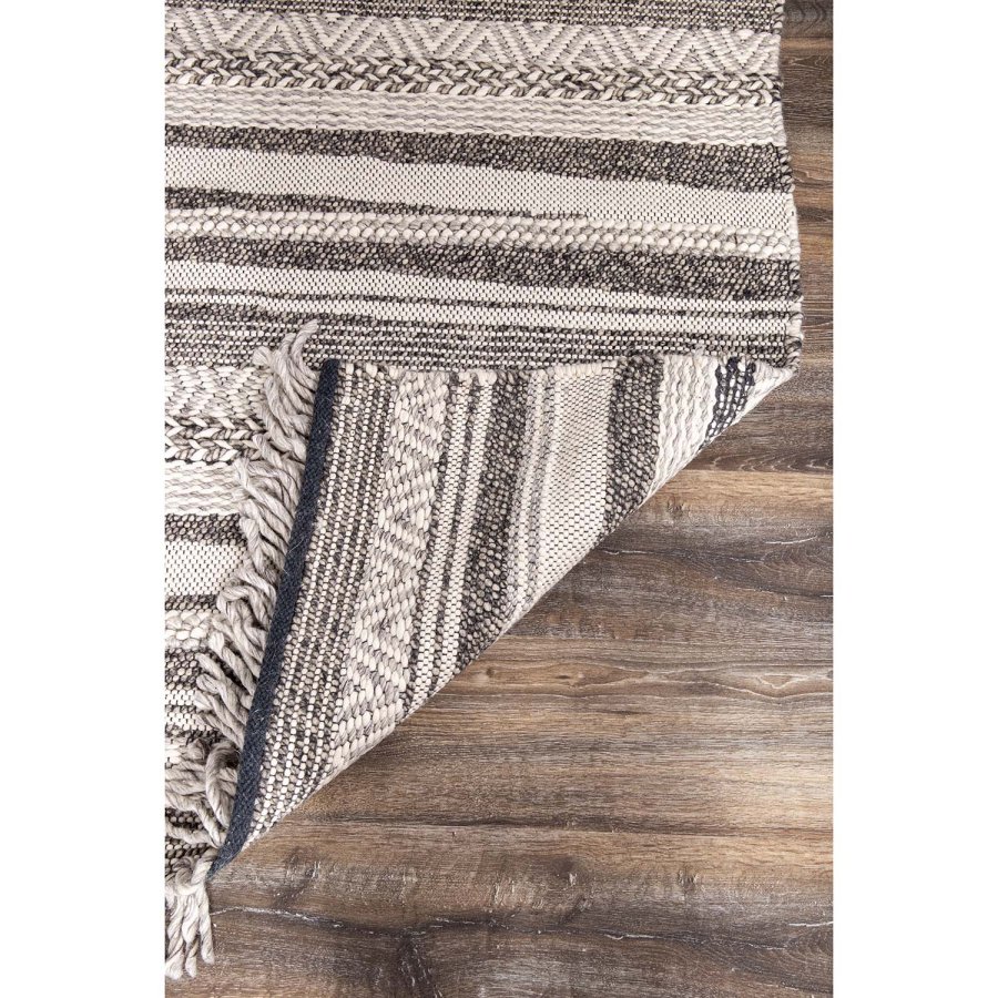 VENTURE DESIGN Alwar teppe - mrkegr ull (170x240) 