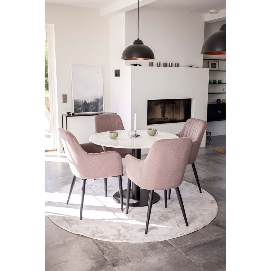 VENTURE DESIGN Indra teppe - slv viskose og bomull (200)