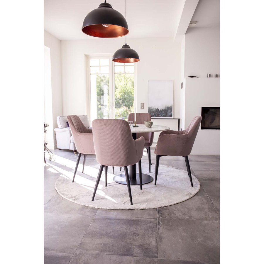 VENTURE DESIGN Indra teppe - slv viskose og bomull (200)